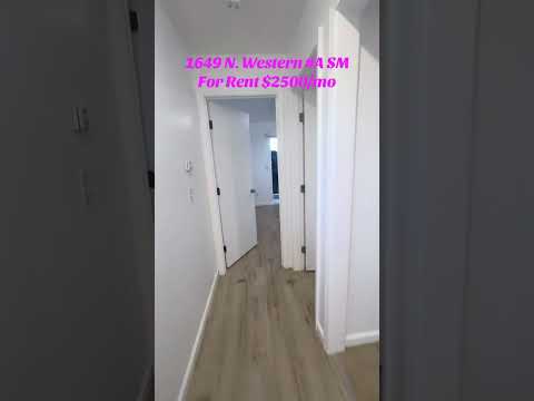 1649 N. Western #A property video