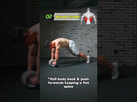 Want Stronger Abs? Try This Ab Wheel Workout!#abwheel #workouttips #corestrength #abs