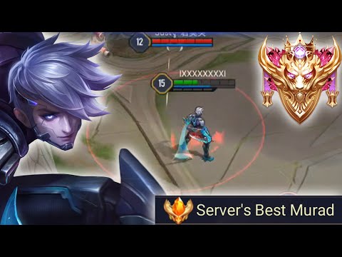 SERVER BEST MURAD PRO GAMEPLAY - Arena of Valor Murad Gameplay #10