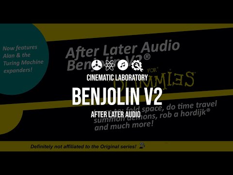 After Later Audio  Benjolin V2 Black/Gold image 3