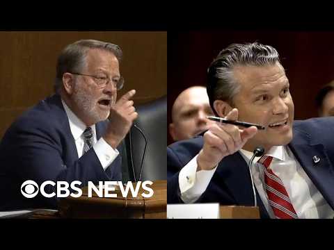 Watch: Sen. Peters calls Hegseth a 