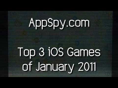 Top 3 iOS Games for January 2011 - AppSpy.com