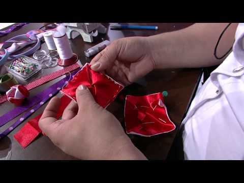 Mulher.com 22/01/2015 Porta tiaras em fitas por Valeria Soares Parte 2