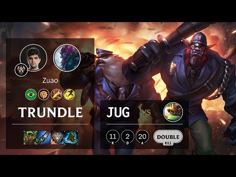 Trundle Jungle vs Rammus - BR Challenger Patch 10.6