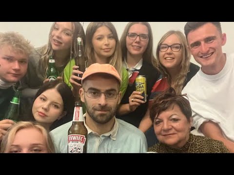 Jakub Grabowski  na piwie z fanami