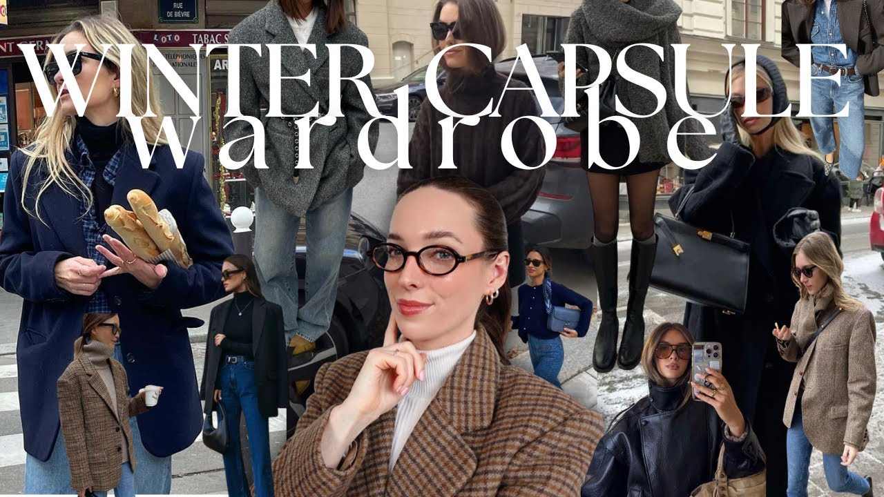 HOW TO BUILD A 10 PIECE CAPSULE WINTER WARDROBE | Classic highstreet basics & my wardrobe essentials