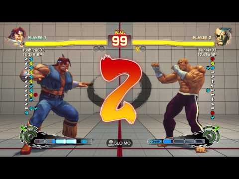 SSF4 - sushiya893 (THawk) vs. sunset01 (Sagat)