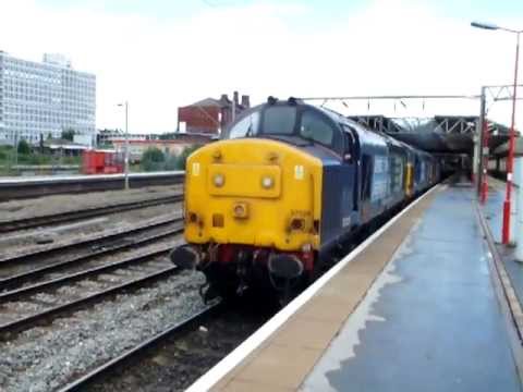 37229 + 37261 + 37604 Depart Crewe to Gresty Bridge 30.6.12.MOV