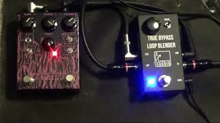 Video thumbnail for Damnation Audio True Bypass Loop Blender Bass Demo by SzymanskiBass