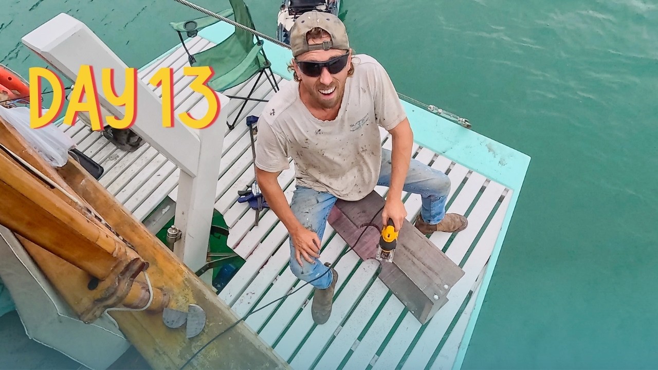 Much needed change in the ENGINE ROOM of this rescued sailboat — Sailing Yabá 244