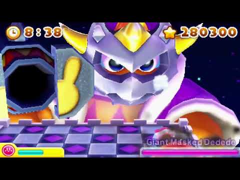 Kirby's Dream Rumble Boss 21: Giant Masked Dedede (Final Boss)
