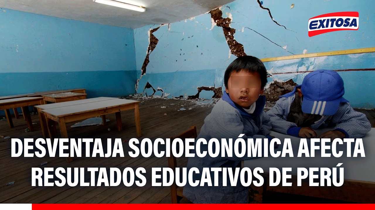 🔴🔵 Juan Cadillo: Desventaja socioeconómica afecta resultados educativos de Perú y Latinoamérica