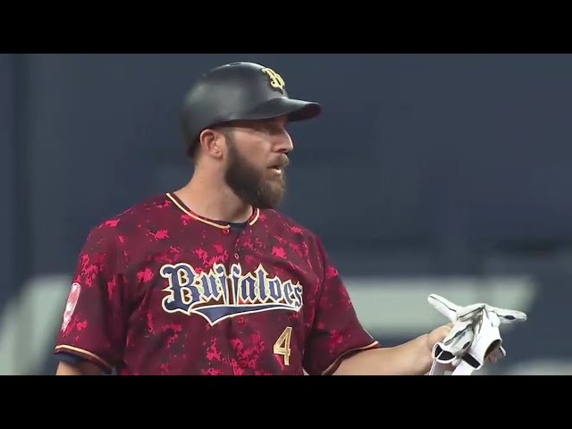 【4回裏】バファローズ・モレルの一打で同点に!! 2017/6/25 Bs-M
