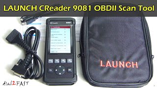 CReader 9081 Multifunction OBDII Scan Tool with TPMS / Brake / Oil Reset