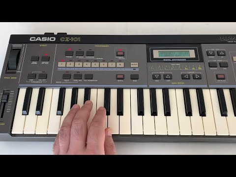 CASIO CZ-101 (Phase Distortion Synthesizer)