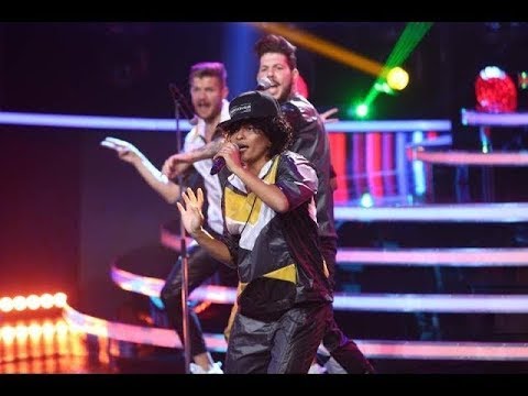 Bella Santiago se transformă în Bruno Mars - 24K Magic