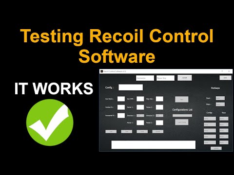 How to Control Recoil | Recoil Control Recoil Macros Apex Tarkov RUST (All Games & Mouse)