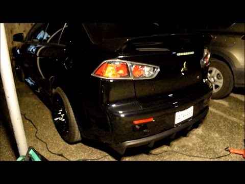 Aggressive Rear Diffuser install!