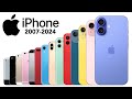 Evolution Of IPhone 2007 To 2024 4K