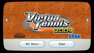Virtua Tennis 2009 Gameplay (Wii)