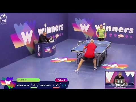 Winners League 24.10.21 Priadko Serhii - Ziakun Viktor 20:00