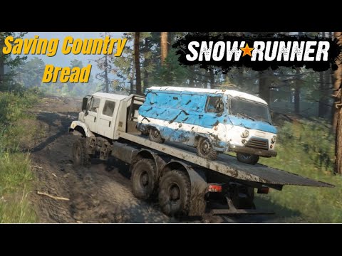 SNOWRUNNER Gameplay Walkthrough Part 20 | Saving Country Bread l No Commentary