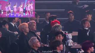 (Asia Artist Awards 2017) Idol - Reaction to MOMOLAND "Freeze & Wonderful Love "