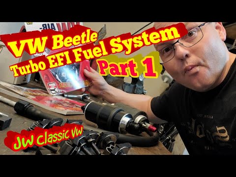 1956 TURBO VW BEETLE - EFI Fuel System - Part 1 | JW Classic VW