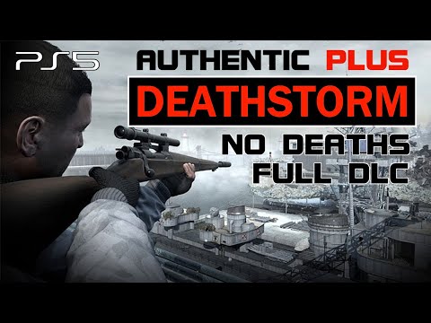 Deathstorm FULL DLC - Sniper Elite 4 - PS5 Full Walkthrough Authentic Plus