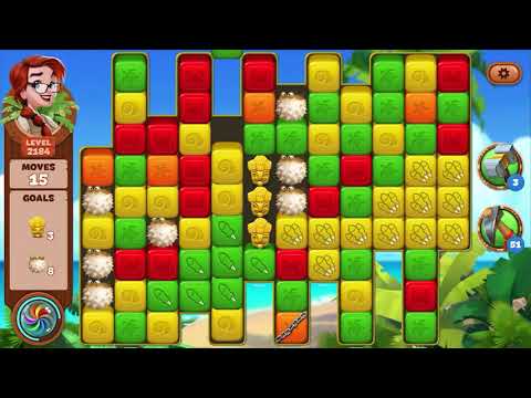 Lost Island Blast Adventure Level 2184 NO BOOSTERS - A S GAMING ✔️