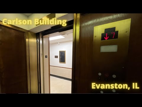 Fast - Otis Traction elevators at Carlson Building in Evanston, IL