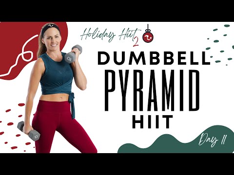 30 Minute Dumbbell Pyramid HIIT Workout