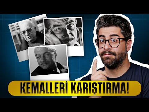 KEMALLERİ KARIŞTIRMA🔥ÖSYM SEVER / BU SANATÇILAR SINAV SORUSU✅TOPLUMCU GERÇEKÇİ YAZARLAR GENEL TEKRAR