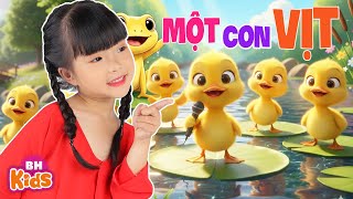Một Con Vịt Xoè Ra Hai Cái Cánh - Nhạc Thiếu Nhi Vui Nhộn Hay Nhất Cho Bé Ăn Ngon