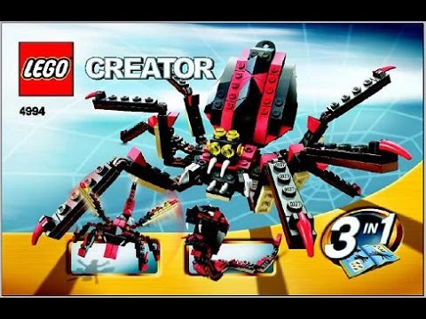 Vidéo LEGO Creator 4994 : Les créatures dangereuses