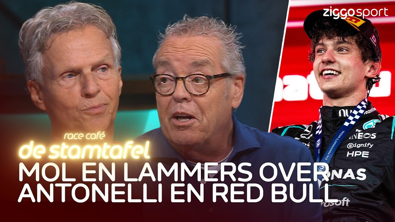 Olav Mol: "Antonelli laat fenomenale trekjes zien!"😍 | Race Café De Stamtafel 25/05/2026