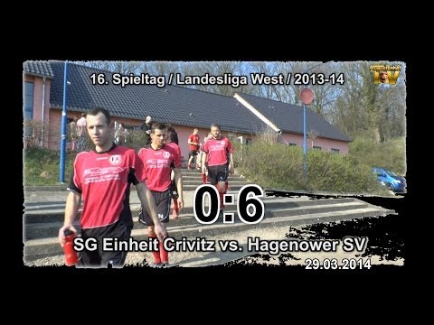 SG Einheit Crivitz vs. Hagenower SV  / 16 Sp.-Tag LL West MV