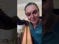 Catriona plays 2 Shetland reels on harp