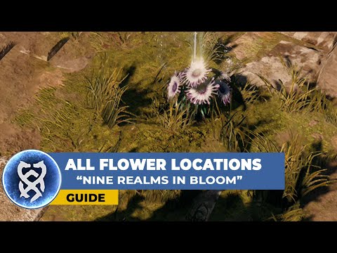 God of War Ragnarok Flower Locations - All 9 Flowers for 'Nine Realms in Bloom'