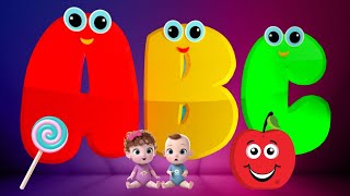 ABC Alphabet Song | Learn A to Z Letters with Fun Animation for Kids
