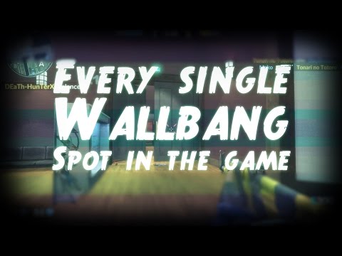 [C-Ops] Every spot you can wallbang (does not include glass)