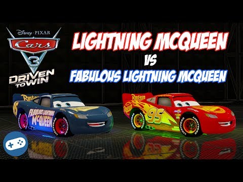 Cars 3 Driven to Win Lightning McQueen VS Fabulous Lightning McQueen Gameplay Part 21