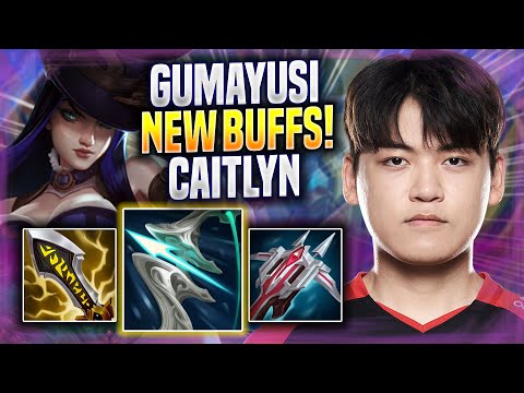 GUMAYUSI TRIES CAITLYN WITH NEW BUFFS! - T1 Gumayusi Plays Caitlyn ADC vs Jhin! | Season 2022