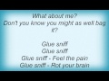 Scream - Glue Sniff Lyrics