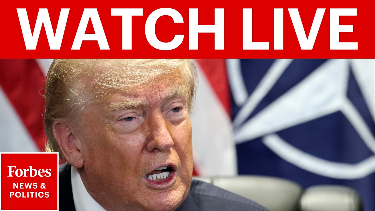 Video | LIVE NEWS: Trump Declares U.S.-Iran Ceasefire Over, Slams NATO During Turkey Summit