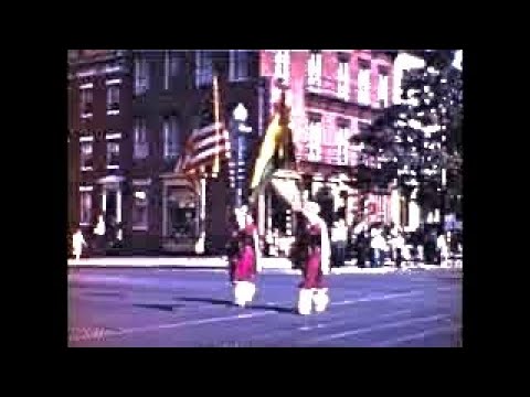 Found 1950s 16mm Film Home Movie - Parades, etc