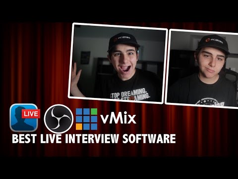 Best Live Streaming Software for Interviews 2022 (Mac & PC)