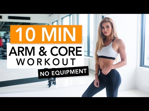 SEXY ARMS IN 10 MIN  / No Equipment | Pamela Reif thumnail