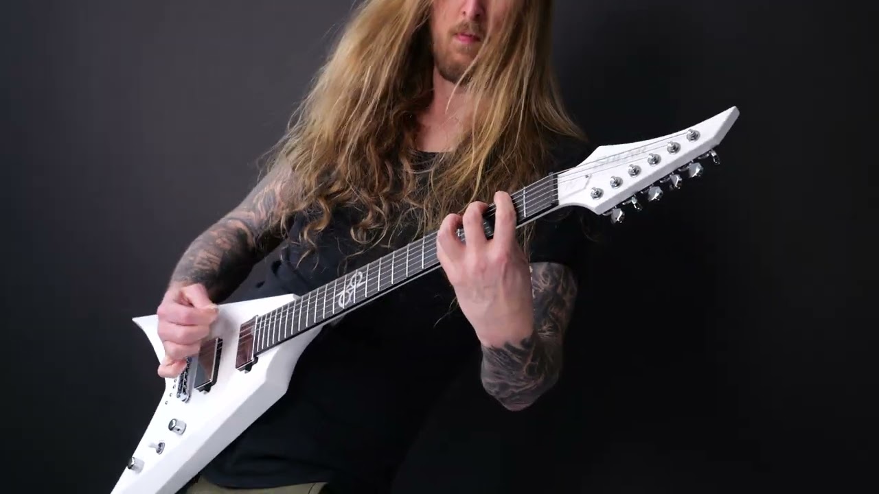 Solar V1.6T Vinter Electric Guitar - Pearl White Matte