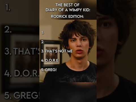 The best of a diary of a wimpy kid: Rodrick Edition